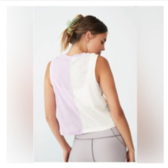 Cotton On Body Tank Top | Size M | Two-Tone | Sleeveless Round Neck | NWT - Picture 2 of 3